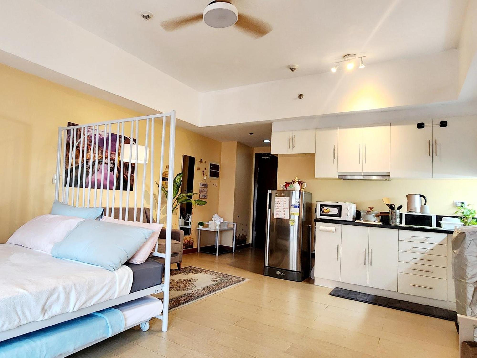 Spacious Cozy Suite At The Venice Mall With Free Parking And Washing Machine (Adults Only) Taguig Camera foto